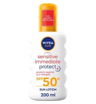 Nivea Nivea Sun Sensitive Immediate Protect Allergy Spray Spf50+200 ml, 200ml