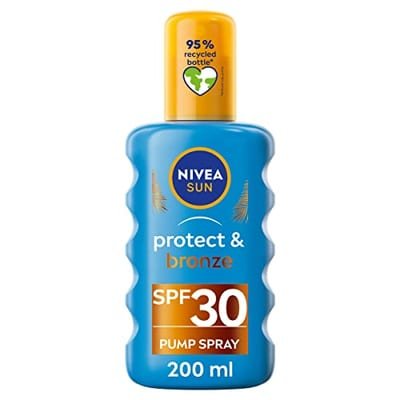 Nivea Nivea Sun Tan Activating Cream Spray Spf 30 Protect & Bronze200 ml, 200ml