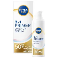 Nivea Nivea Sun Uv Face 2In1 Daily Primer Serum Spf50+ 30ml