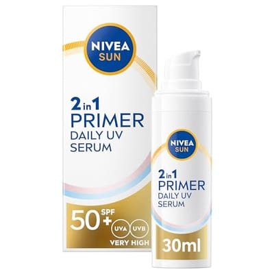 Nivea Nivea Sun Uv Face 2In1 Daily Primer Serum Spf50+ 30ml