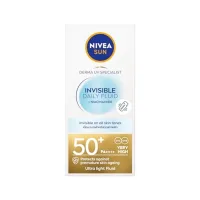 Nivea Nivea Sun Uv Invisible Daily Face Fluid + Anti-Oxidants Spf50+ 40ml