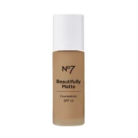 NO7 No7 Beautifully Matte Foundation SPF15 28ml – Bamboo 330W
