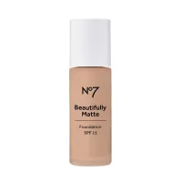 NO7 No7 Beautifully Matte Foundation SPF15 28ml – Cool Beige 500C