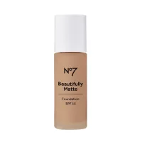 NO7 No7 Beautifully Matte Foundation SPF15 28ml – Hazel 400C