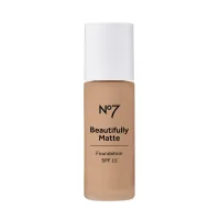 NO7 No7 Beautifully Matte Foundation SPF15 28ml – Latte 420N