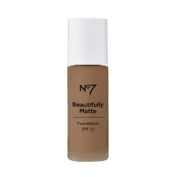 NO7 No7 Beautifully Matte Foundation SPF15 28ml – Sienna 220W