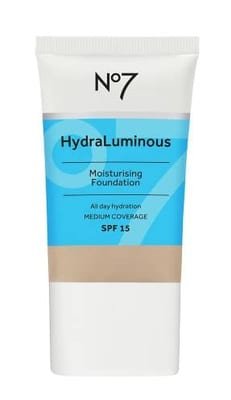 NO7 No7 Hydraluminous Moisturising Foundation Spf15 30Ml Calico