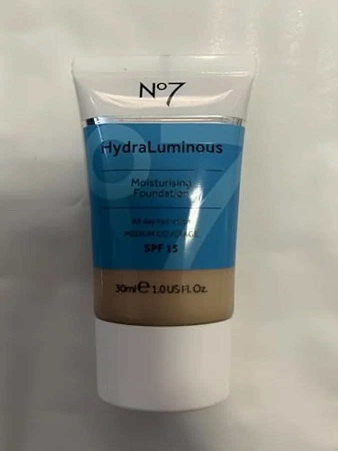 NO7 No7 Hydraluminous Moisturising Foundation Spf15 30Ml Warm Ivory