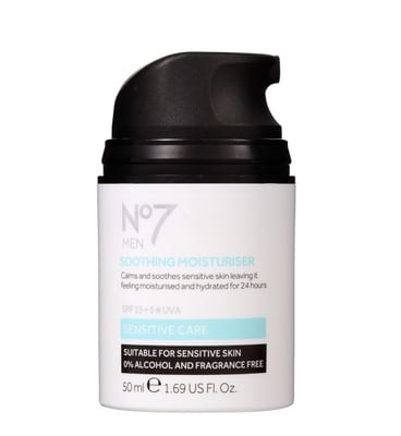NO7 No7 Men Soothing Moisturiser Spf15 50ml