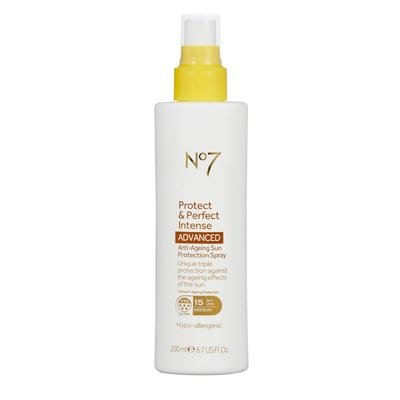 NO7 No7 Protect & Perfect Intense ADVANCED Anti-Ageing Sun Protection Spray SPF15 200ml