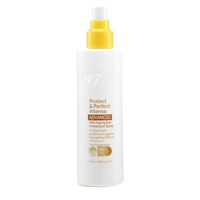 NO7 No7 Protect & Perfect Intense ADVANCED Anti-Ageing Sun Protection Spray SPF30 200ml