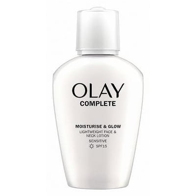 Olay Olay Complete Moisturise & Glow Face And Neck Lotion Sensitive Spf15200 ml, 200ml