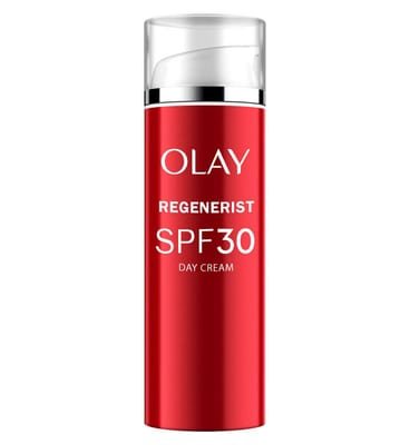 Olay Olay Regenerist Day Face Cream Spf30 Antiwrinkle Firming Moisturiser With Niacinamide Peptides 50ml