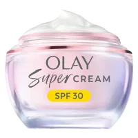Olay Olay Super Cream Refillable Face Moisturiser With Spf30 50ml