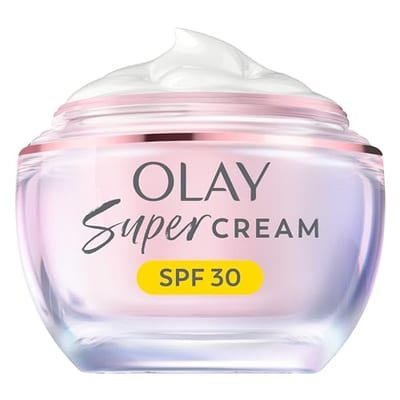 Olay Olay Super Cream Refillable Face Moisturiser With Spf30 50ml
