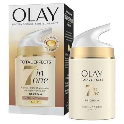 Olay Olay Total Effects Anti-Ageing Bb Face Cream Spf15 For Medium To Dark Shade 50ml