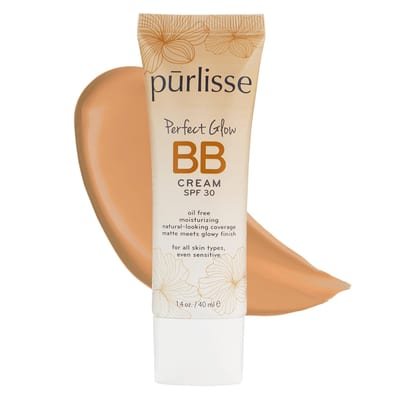 pūrlisse pūrlisse purlisse Perfect Glow BB Cream SPF 30: Clean & Cruelty-Free - Medium Golden