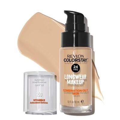 Revlon Revlon Colorstay Liquid Foundation Makeup for Combination/Oily Skin SPF15 Medium to Full Coverage (30ml) Matte Finish - Buff