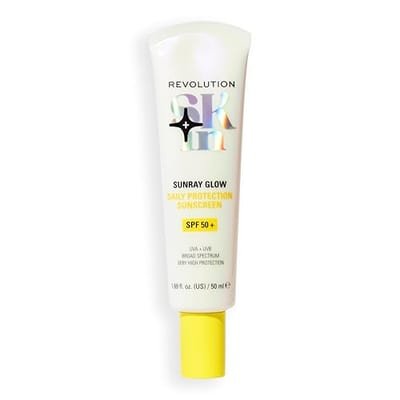 Revolution Revolution Skin Sunray Glow Daily Protection Sunscreen Spf 50+ With Vitamin C