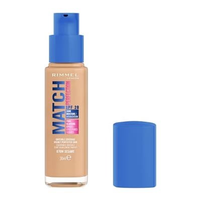 Rimmel Rimmel Match Perfection Foundation 070W Sesame Spf20 in (Warm Undertone)