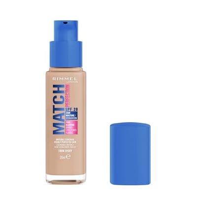 Rimmel Rimmel Match Perfection Foundation 100N Ivory Spf20 in (Neutral Undertone)