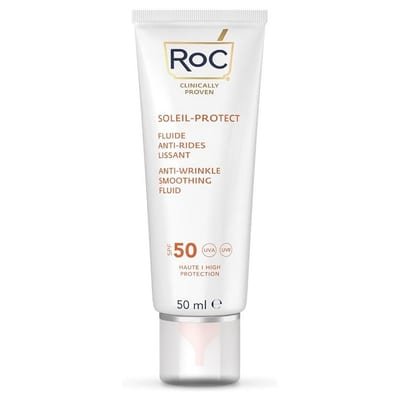 Roc ROC Soleil-Protect Anti Wrinkle Smoothing Fluid Spf50 50ml