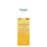 Simple Simple Mattifying Uv Fluid With Spf 50 40 ml