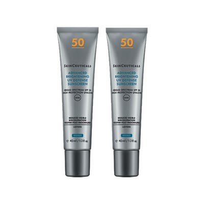 SkinCeuticals SkinCeuticals Advanced Brightening UV Defence SPF 50 (2 x 40ml) Duo