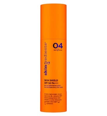 Skingredients Skingredients Skin Shield Moisturising + Priming Spf 50 Pa+++ Sunscreen Refillable Primary Pack 73ml