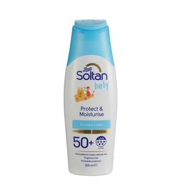 Soltan Soltan Baby Protect & Moisturise Suncare Lotion Spf50+200 ml, 200ml