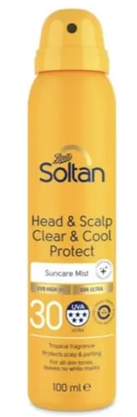 Soltan Soltan Clear & Cool Head Scalp Suncare Mist Spf30 100ml, 200ml