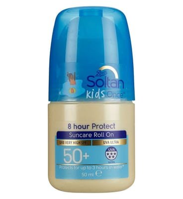 Soltan Soltan Kids Once 8Hr Protect Suncare Roll On Spf50+ 50ml