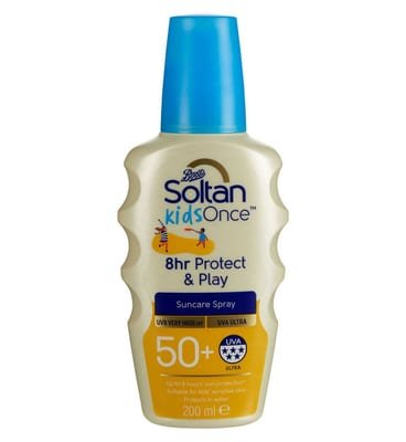 Soltan Soltan Kids Once Protect & Play Suncare Spray Spf50+200 ml, 200ml