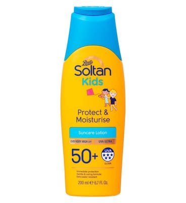 Soltan Soltan Kids Protect & Moisturise Lotion Spf50+200 ml, 200ml