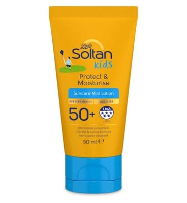 Soltan Soltan Kids Protect & Moisturise Mini Suncare Lotion Spf50+ 50ml