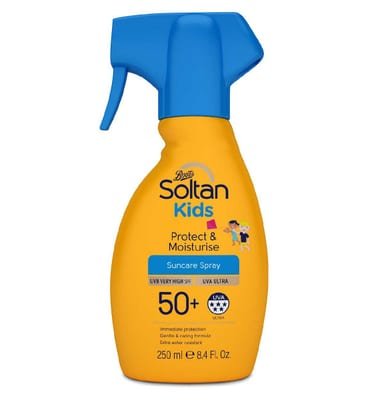 Soltan Soltan Kids Protect & Moisturise Suncare Trigger Spray Spf50+250 ml, 250ml