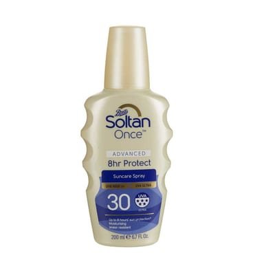 Soltan Soltan Once Advanced 8 Hour Protect Suncare Spray Spf30200 ml, 200ml