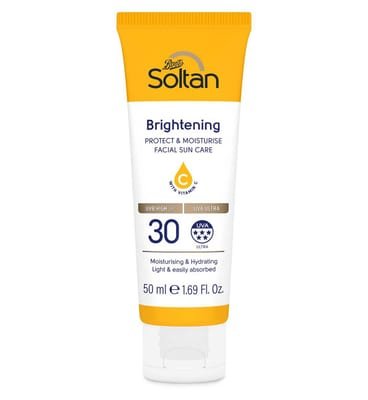 Soltan Soltan Protect & Moisturise Brightening Facial Suncare Lotion With Vitamin C Spf30 50ml