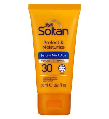 Soltan Soltan Protect & Moisturise Mini Suncare Lotion Spf30 50ml