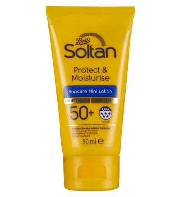 Soltan Soltan Protect & Moisturise Mini Suncare Lotion Spf50+ 50ml