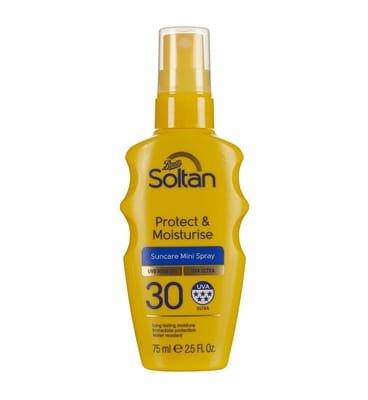 Soltan Soltan Protect & Moisturise Mini Suncare Spray Spf30 75ml