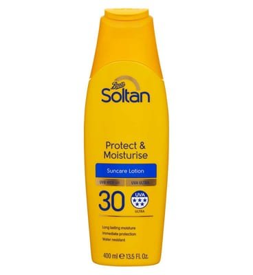 Soltan Soltan Protect & Moisturise Suncare Lotion Spf30 400ml