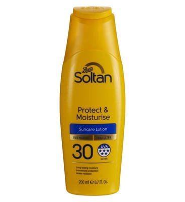 Soltan Soltan Protect & Moisturise Suncare Lotion Spf30200 ml, 200ml