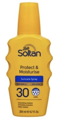 Soltan Soltan Protect & Moisturise Suncare Spray Spf30200 ml, 200ml