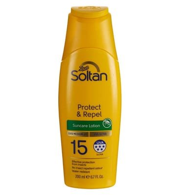Soltan Soltan Protect & Repel Suncare Lotion Spf15200 ml, 200ml
