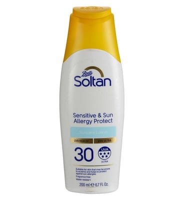 Soltan Soltan Sensitive & Sun Allergy Protect Suncare Lotion Spf30200 ml, 200ml