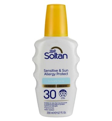Soltan Soltan Sensitive & Sun Allergy Protect Suncare Spray Spf30200 ml, 200ml