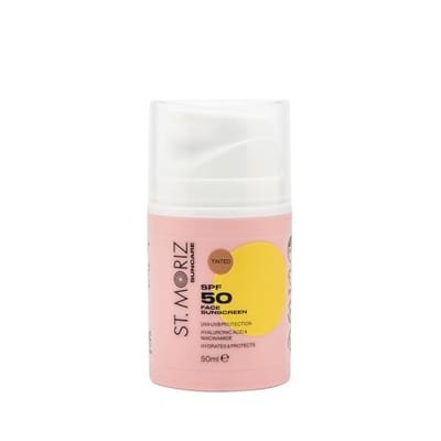 St Moriz St Moriz Suncare Spf50 Tinted Face Sunscreen 50ml