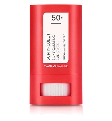 Thank you Farmer Thank you Farmer Sun Project Silky Calming Stick Spf50+ Pa++++ 14g