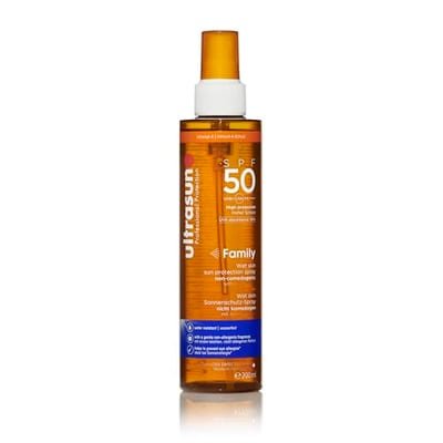 Ultrasun Ultrasun Family Sun Protection Wet Skin Spray Spf50200 ml, 200ml